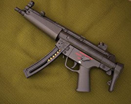 Heckler & Koch MP5 3D-Modell