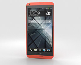 HTC Desire 816 Red 3D model