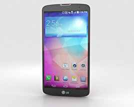 LG G Pro 2 Red 3D model