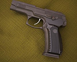 拳銃MP-443 3Dモデル