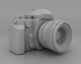 Nikon DF Silver 3D-Modell