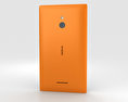 Nokia XL Orange 3Dモデル