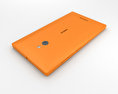 Nokia XL Orange 3D 모델 