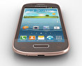Samsung Galaxy S III Mini Amber Brown 3D 모델 