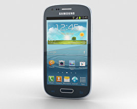 Samsung Galaxy S III Mini Blue 3Dモデル