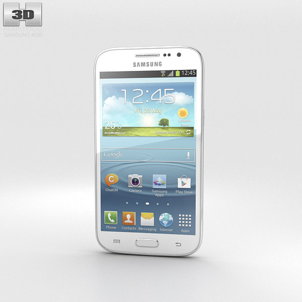 Samsung Galaxy Win セラミックホワイト 3Dモデル