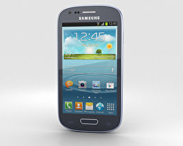 Samsung I8200 Galaxy S III Mini VE Blue 3D model