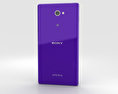 Sony Xperia M2 Purple 3D модель