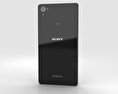 Sony Xperia Z2 Black 3D 모델 