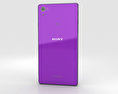 Sony Xperia Z2 Purple 3D 모델 