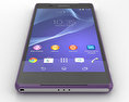 Sony Xperia Z2 Purple 3D модель