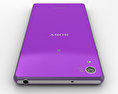 Sony Xperia Z2 Purple 3D модель