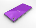 Sony Xperia Z2 Purple Modello 3D