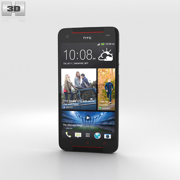 HTC Butterfly S Gray Modèle 3D