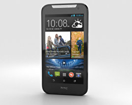 HTC Desire 310 白色的 3D模型