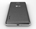 LG Optimus F7 黑色的 3D模型