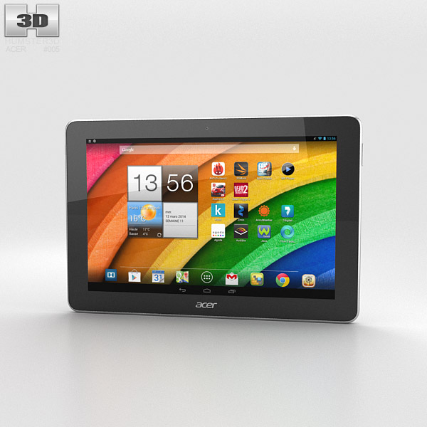 Acer Iconia Tab A3 White 3D model