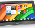 Acer Iconia Tab A3 白い 3Dモデル