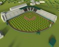 Little League Volunteer 棒球场 3D模型