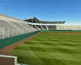 Little League Volunteer Baseball-Stadion 3D-Modell