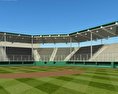 Little League Volunteer Stadio di baseball Modello 3D