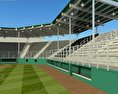 Little League Volunteer Estádio de Basebol Modelo 3d