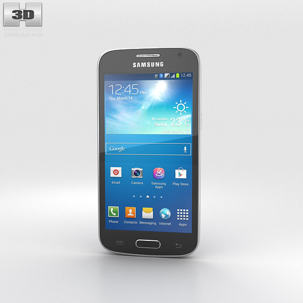 Samsung Galaxy S3 Slim Black 3D model