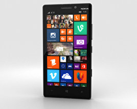 Nokia Lumia 930 Noir Modèle 3D