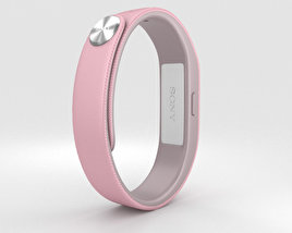 Sony Smart Band SWR10 Pink 3D model