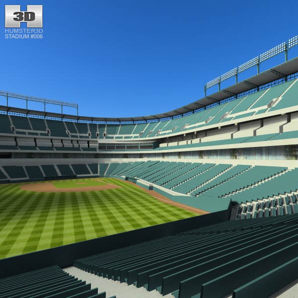Texas Rangers MLB Baseball Stadium Design 44 Inches Wide 100% -  Sweden