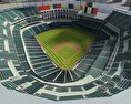 Rangers Ballpark Baseball stadium 3d model