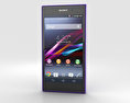 Sony Xperia Z1 Purple Modelo 3D
