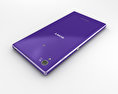 Sony Xperia Z1 Purple Modello 3D