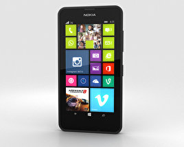 Nokia Lumia 630 Black 3D model