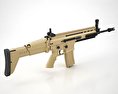 FN SCAR-L Modello 3D