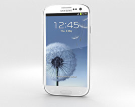 Samsung Galaxy S3 Neo Marble White 3Dモデル