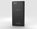 Sony Xperia M Black 3d model