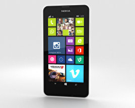 Nokia Lumia 630 White 3D model