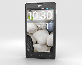 LG Optimus G E970 Negro Modelo 3D