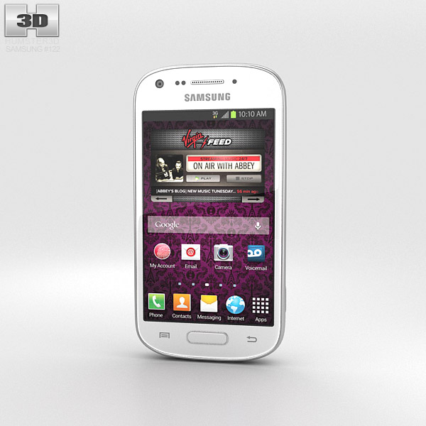 Samsung Galaxy Ring Weiß 3D-Modell