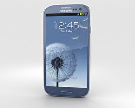 Samsung Galaxy S3 Neo Pebble Blue 3D model