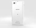 Sony Xperia M Blanc Modèle 3d