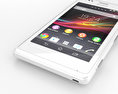 Sony Xperia M Branco Modelo 3d