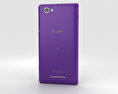 Sony Xperia M Purple 3D 모델 