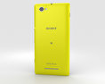 Sony Xperia M Amarillo Modelo 3D