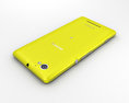 Sony Xperia M Amarelo Modelo 3d