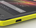 Sony Xperia M 黄色 3D模型