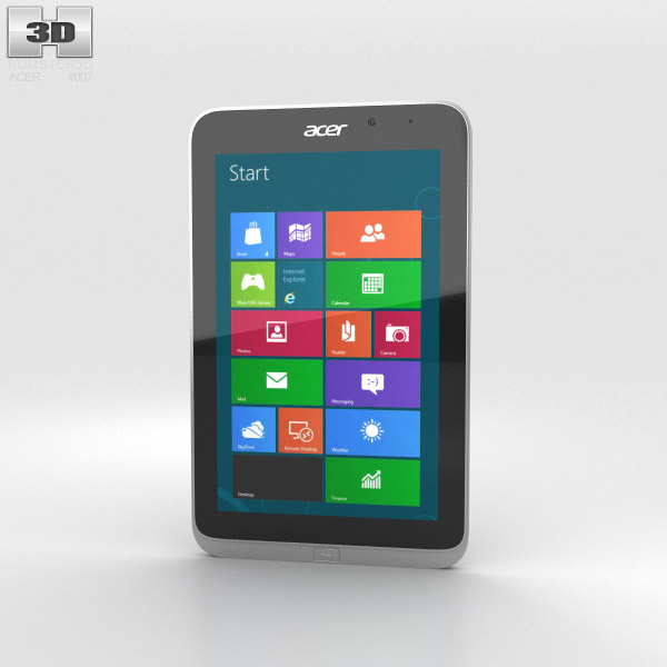 Acer Iconia W4 3D模型