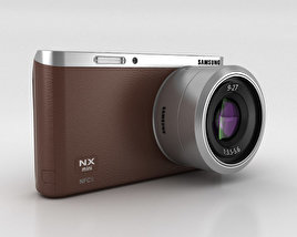 Samsung NX Mini Smart Camera Brown 3D model