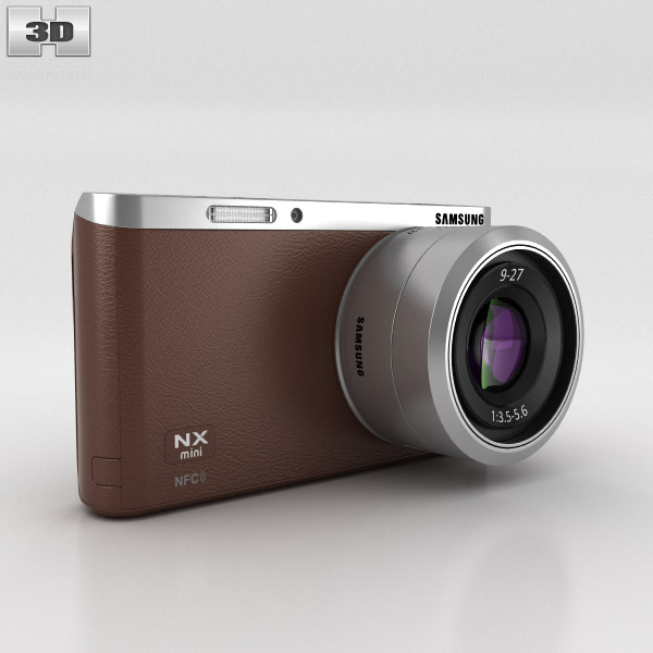 Samsung NX Mini Smart Camera Brown Modelo 3d